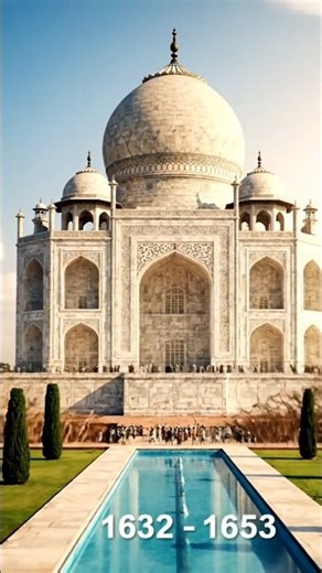 सिर्फ 30 सेकंड में ताजमहल का इतिहास 😲 | Taj Mahal Love Story#shorts #viral #trending