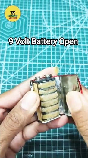 I Disassembled a 9V Battery