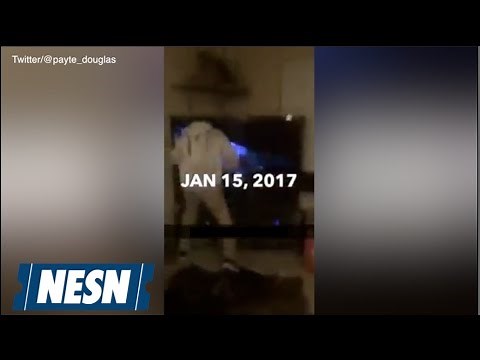 Crazy Cowboys Fan Destroys TV After Loss To Packers
