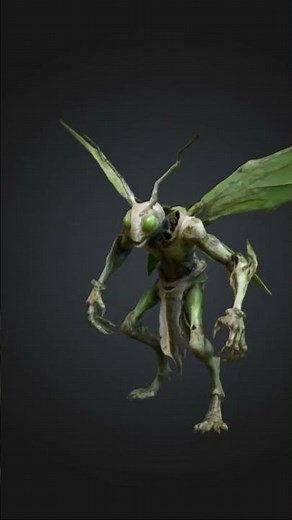 Terrifying 3D Demon Creature Animation | Game Ready Monster Render