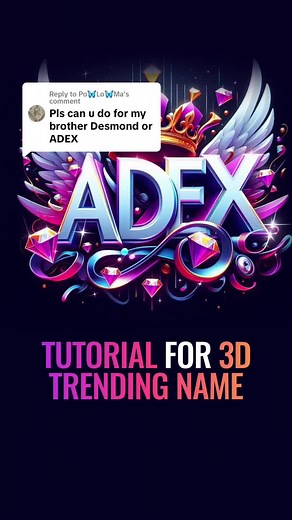 Tutorial: Creating 3D Names with AI Art & CoPilot | Name Art Design