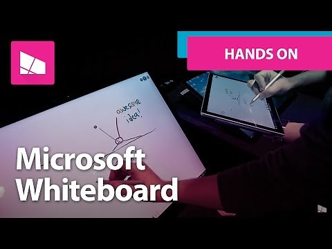Microsoft Whiteboard - First Look and Hands On