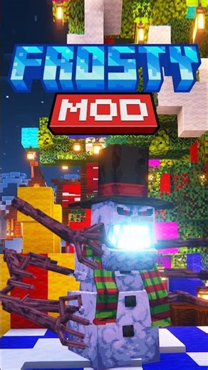 Minecraft 1.20.1: The NEW Evil Snowman in Minecraft!!! - Frosty MOD [JAVA]