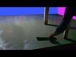 Cement Floor Finishing
