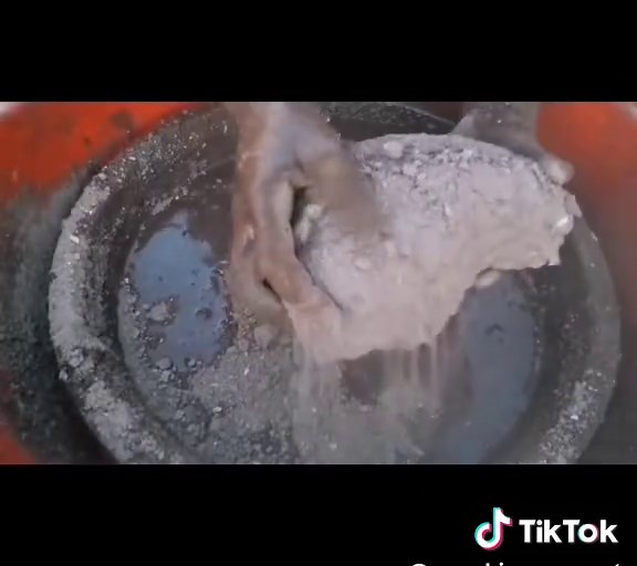 Exploring ASMR with Pure Cement and Sand