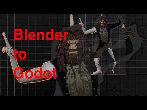 Exporting Blender Armature to Godot Animation Workflow