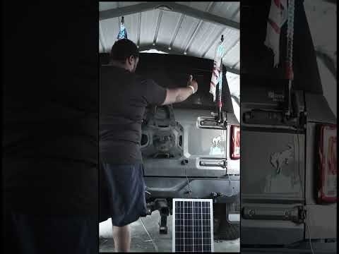 Check out the new Whip Lights on my Ford G6 Bronco