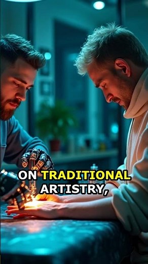 AI Tattoos?! The Robot Inking Your Skin! 🤖💉