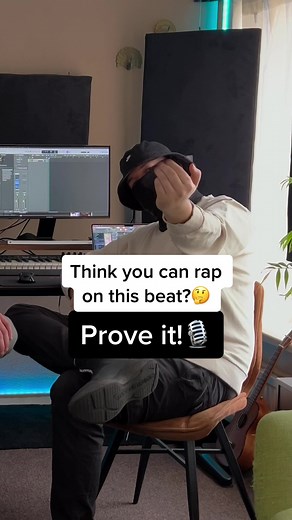 Think you can rap on it?🤔 Full beat in the bio!👇🏽#duetthis #openversechallenge #hiphop #beat #freestylerap #raptok