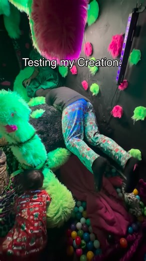 Danny Wolverton on Instagram: "The challenge was I wanted to make a method of entering the ball pit horizontally through the tunnel system that would stop the balls from falling back into the tunnel. I think I’m onto something guys. When adults enter this space they feel like kids again. Kids love it Too! Maybe this could be at a children’s museum or for therapy. #secrettunnel #ballpit #mycreation #dıy"