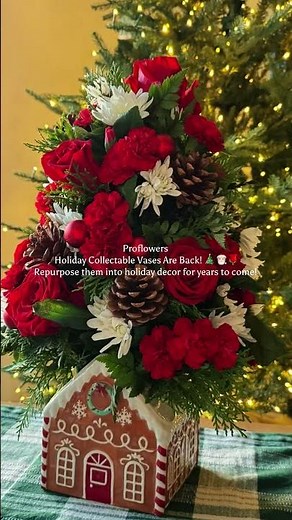 Proflowers’ holiday vases are back!