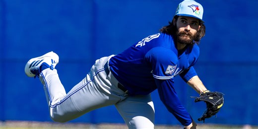 Cease lights up radar gun (98 mph!) in debut with Blue Jays
