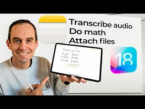 What’s New in Apple Notes in iOS 18?