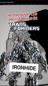 Ironhide cybertronian mode #transformers #bayverse #fanart