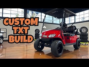 Custom E-Z-GO TXT | Dean Team Golf Carts
