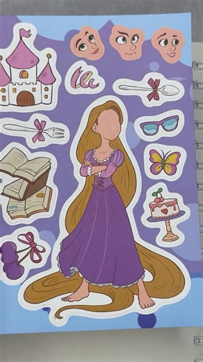 Mermaid Sticker ASMR 🧜‍♀️✨ Satisfying Sticker Art | Relaxing & Creative