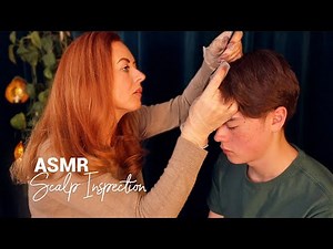 💤 ASMR Scalp Inspection and Massage 💤 Brushing, Combing, Gloves