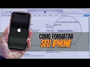 COMO FORMATAR IPHONE E RESTAURAR DE FABRICA
