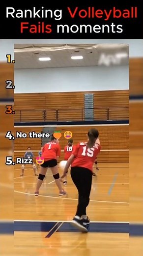 Ranking Volleyball Fails moments