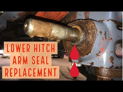 New Holland TL90 - Lower Hitch Arm Seal Replacement