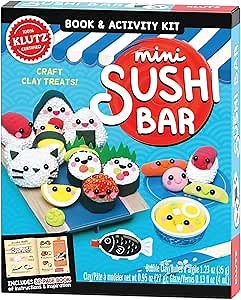 KLUTZ Mini Sushi Bar Craft Kit, Medium,Multicolor