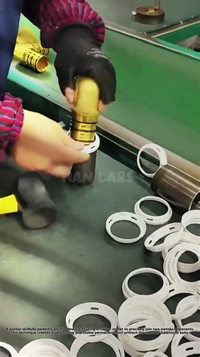 This technique creates a very strong and stable permanent joint without the ned for additional bolts