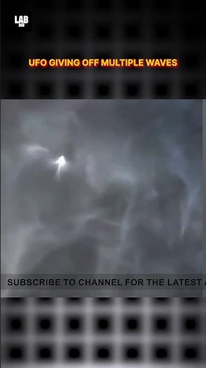 UFO Caught On Camera Giving Off Multiple Waves #viral #trending #lab360