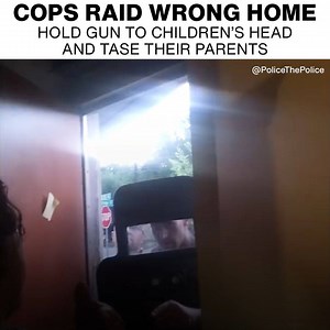 My heart goes out to this poor family. They got a taste of police state terrorism and did absolutely nothing wrong. They broke zero laws, were innocent and legal citizens of this country and were still treated like criminals. Expect a sizeable lawsuit paid with your tax dollars. Maybe we should start calling police what they really are... TERRORISTS! Full Story: https://thefreethoughtproject.com/watch-guns-held-to-childs-head-parents-trampled-tasered-as-cops-raid-wrong-home/ #PoliceThePolice #PT