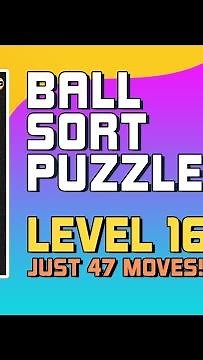 Ball Sort Puzzle Level 1661 Walkthrough [47 Moves!]