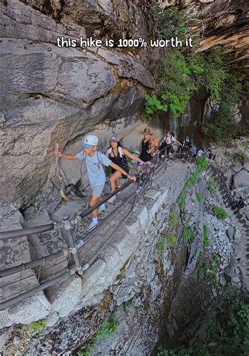 Hardest hike we’ve ever done… and it might just be our new favorite! 🏔️ The climb up the Mist Trail to the top of Vernal Fall was one of the best experiences we’ve had together. We did the full Mist Trail–John Muir Loop (this is just the climb up—Part 2 coming!). 📍Start early! We hit the trail at 6:30 AM, which gave us time to enjoy the views, stop for photos, and take water breaks. By 10:00 AM, the trail was much more crowded on our way down. And no drone was used! 😊 We filmed everything wit