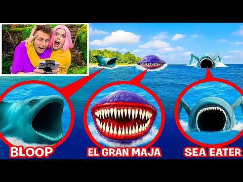MY DRONE CAUGHT SEA EATER, EL GRAN MAJA & BLOOP IN A BIG LAKE!