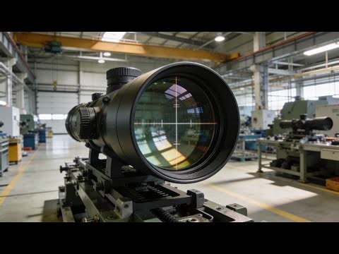 Inside a Modern Military Optics Factory: From Precision Glass to Advanced Targeting Systems