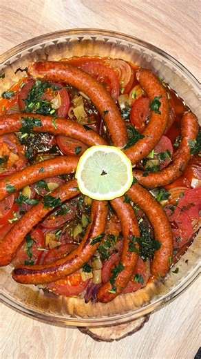 Recette merguez au four et chakchouka – Les secrets de Fahima