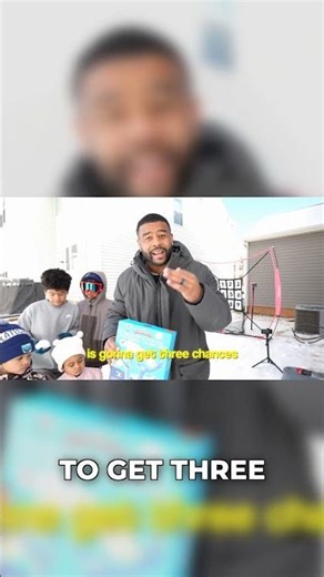 Snowball launcher challenge: Who can get the most points?