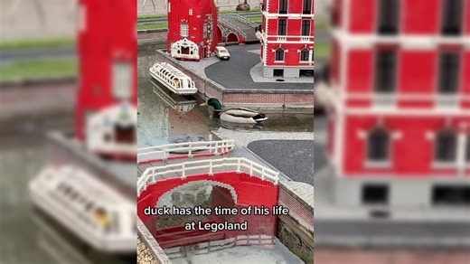 LEGOLAND Windsor welcomes an unexpected visitor in Miniland