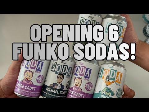 Opening 6 Sealed Funko Sodas! | Funko Soda Unboxing