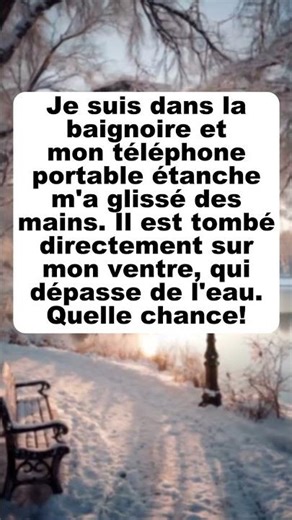 Si le téléphone est tombé dans la baignoire et que tu l'as rattrapé #blagueur #drôle #humour #rire