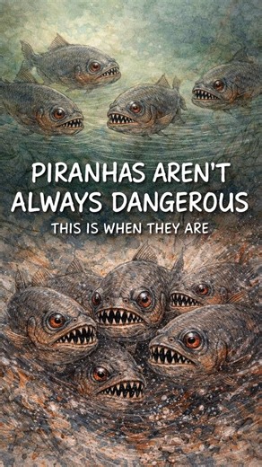 The Truth About Piranhas #shorts