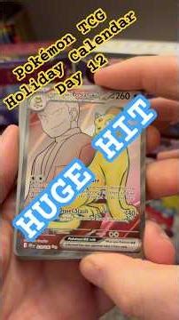 Day 12 Pokémon TCG Holiday Calendar #Pokemon #PokemonTCG #holidaycalendar #pokemonholidaycalendar