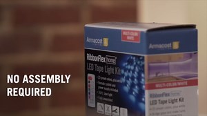 Armacost Lighting Slimline RGB Color LED Controller with 2.5M Multicolor 24V LED Strip Light 713929