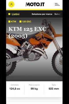 KTM 125 EXC DEL 2005