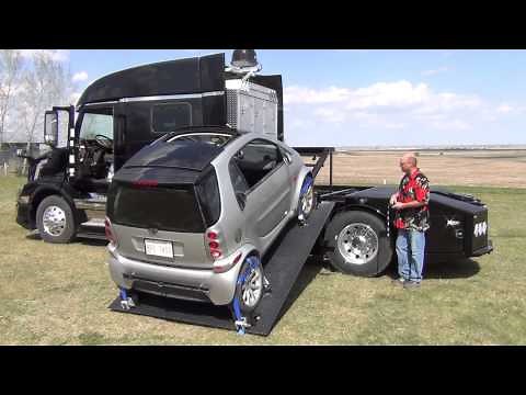 RVHaulers Phoenix Hydraulic Smart Car Loader Bed Demo and Tour