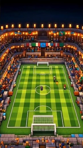 Epic Minecraft Football Battle: Messi vs Ronaldo – Who Wins? ⚽🔥