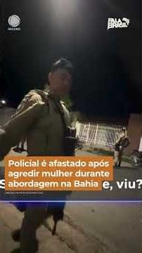 Police officer suspended after assaulting woman during traffic stop #shorts #brazilnews