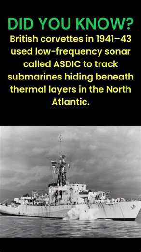 Deep Sound Tracker #WW2 #Navy #ASDIC