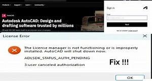 How to Fix AutoCAD License Error From AutoCAD Subscription