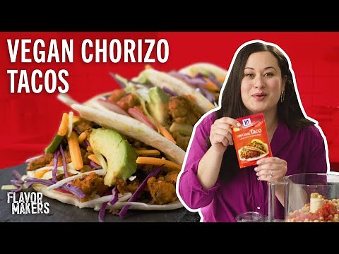 Easy Vegan Chorizo Taco Recipe | Flavor Maker Series | McCormick