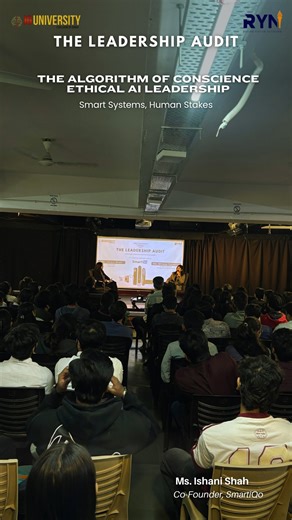 Rising Youth Network (India) on Instagram: "Not every leadership lesson comes from a textbook. This session sparked conversations on how technology decisions shape trust, creativity, and responsibility in the real world. Grateful for an insightful discussion that gave students a grounded view of leadership beyond code and buzzwords. [Leadership, Technology, Ethics, StartupCulture, ResponsibleInnovation, StudentLearning] #RisingYouthNetwork #LeadershipDevelopment #EthicalTechnology #StartupEcosys