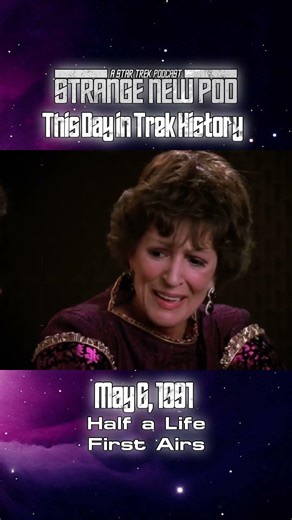Tomorrow in #startrek history, #startrektng Half a Life first aired! #onthisday #otd
