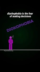 Do you have diokophobia? #psychologyfacts #psychology